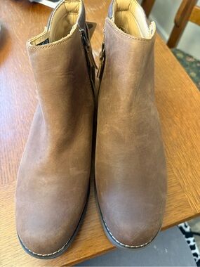 Spenco Women’s Total Support Bootie Sz 10 Brown Leather NWT